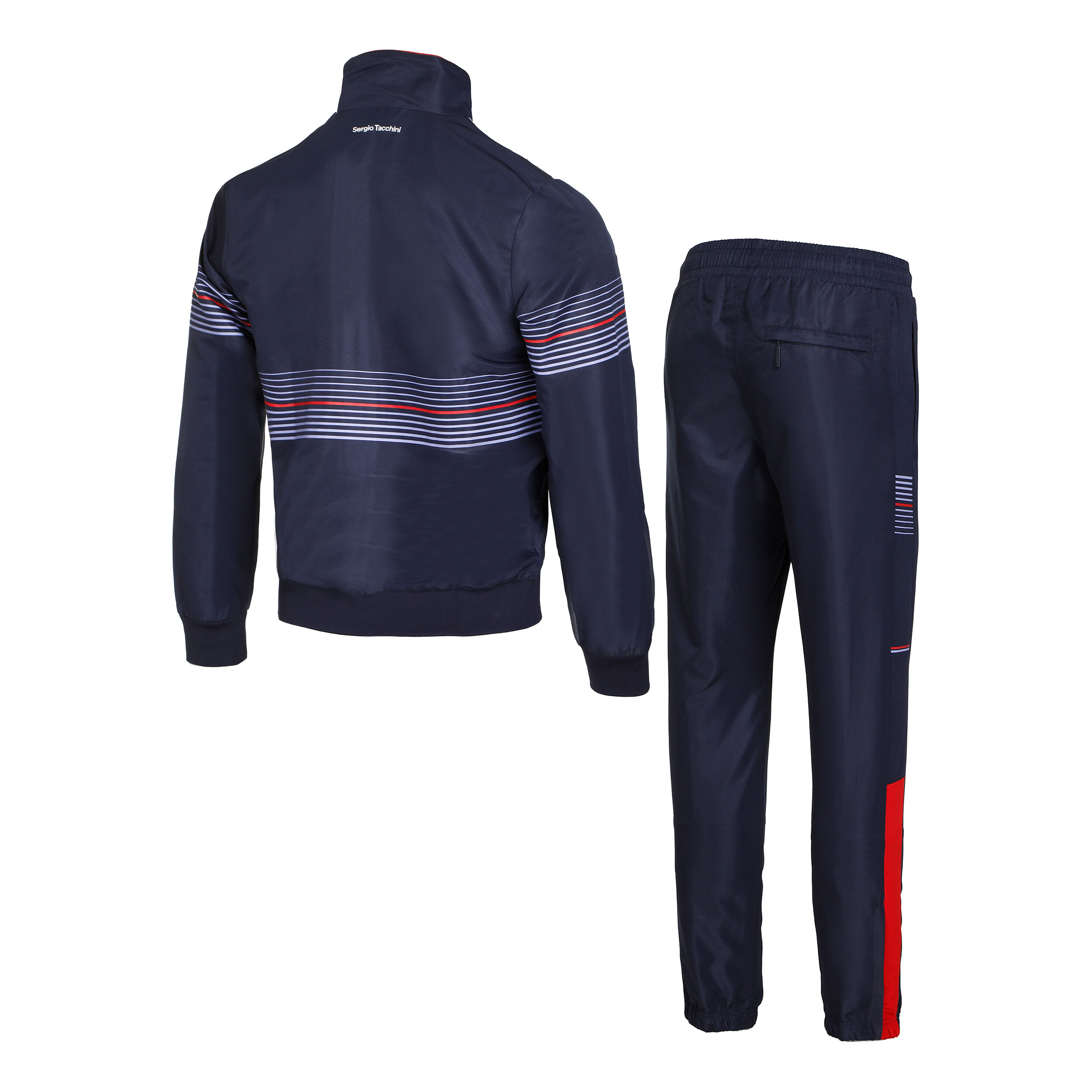 Buy Sergio Tacchini Spaghetti Tracksuit Men Blue Red online Tennis Point UK