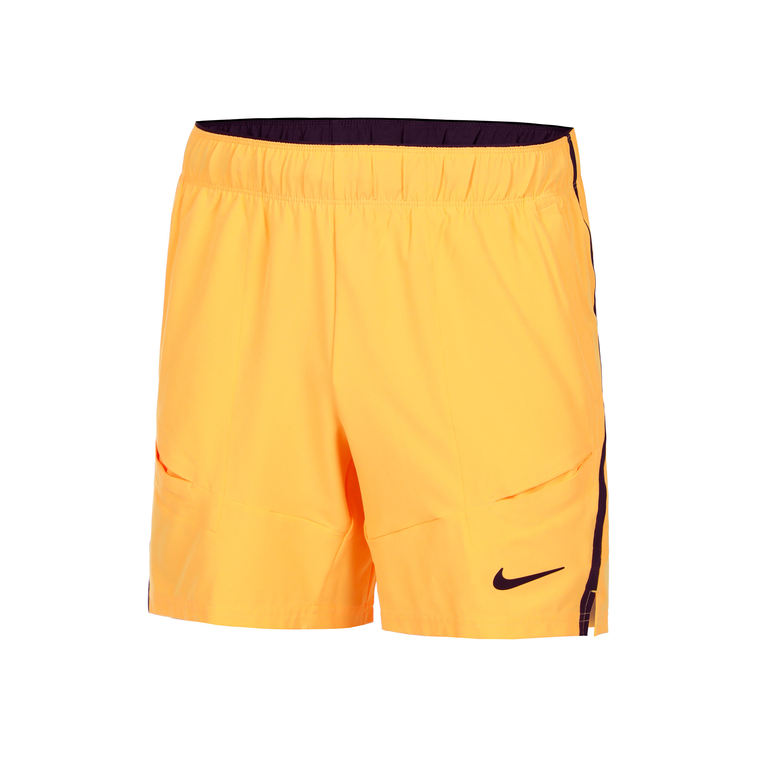 Dri Fit Court Advantage 7in Shorts Men Orange Black