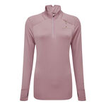 Ronhill Clothing Ronhill Tech Prism 1/2 Zip Running Shirt Women-Antique Pink