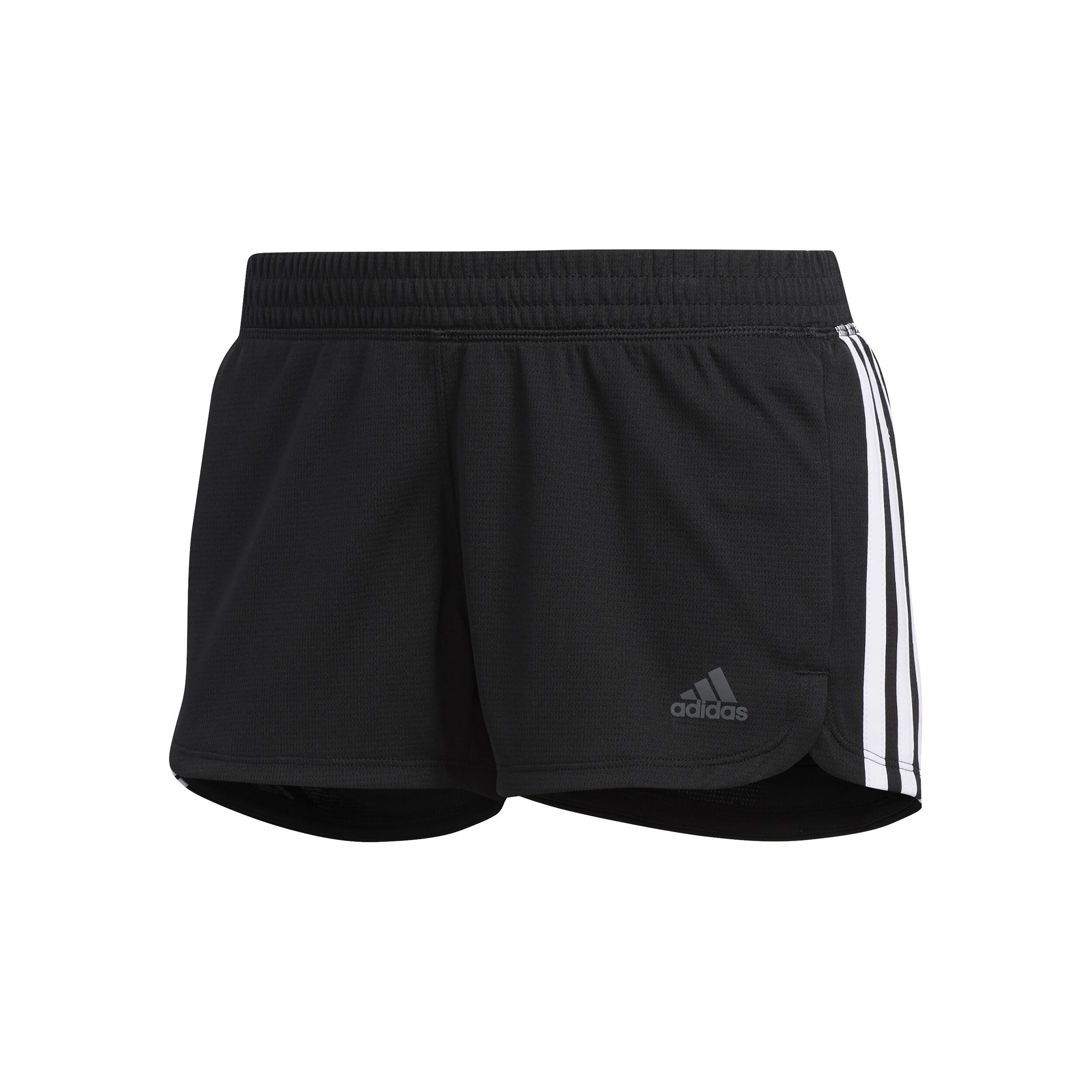 Pacer 3 Stripes Knitted Shorts Women Black