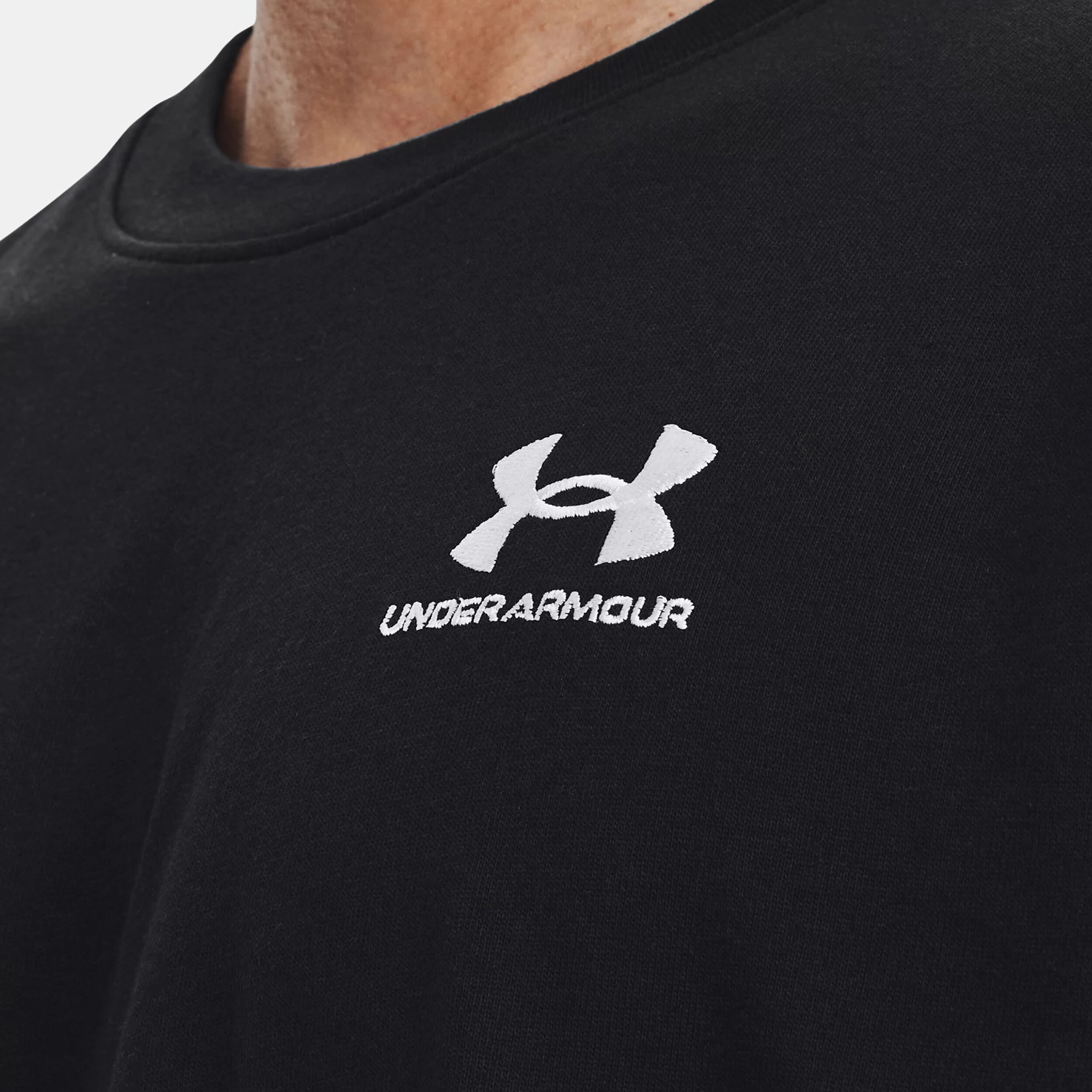 Logo EMB Heavyweight T Shirt Men Black