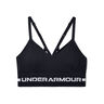 Seamless Low Long Sports bras Women - black, lightgrey