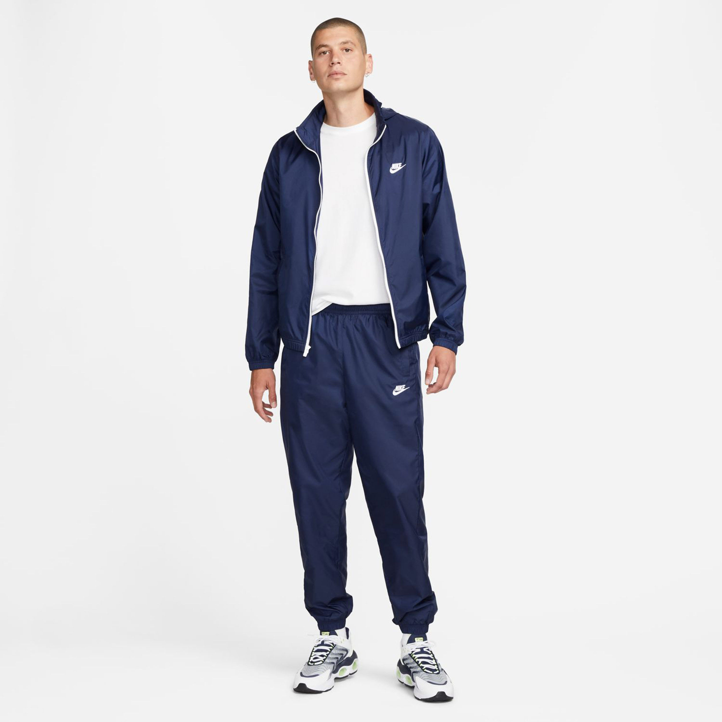 Club Woven Tracksuit Men Dark Blue