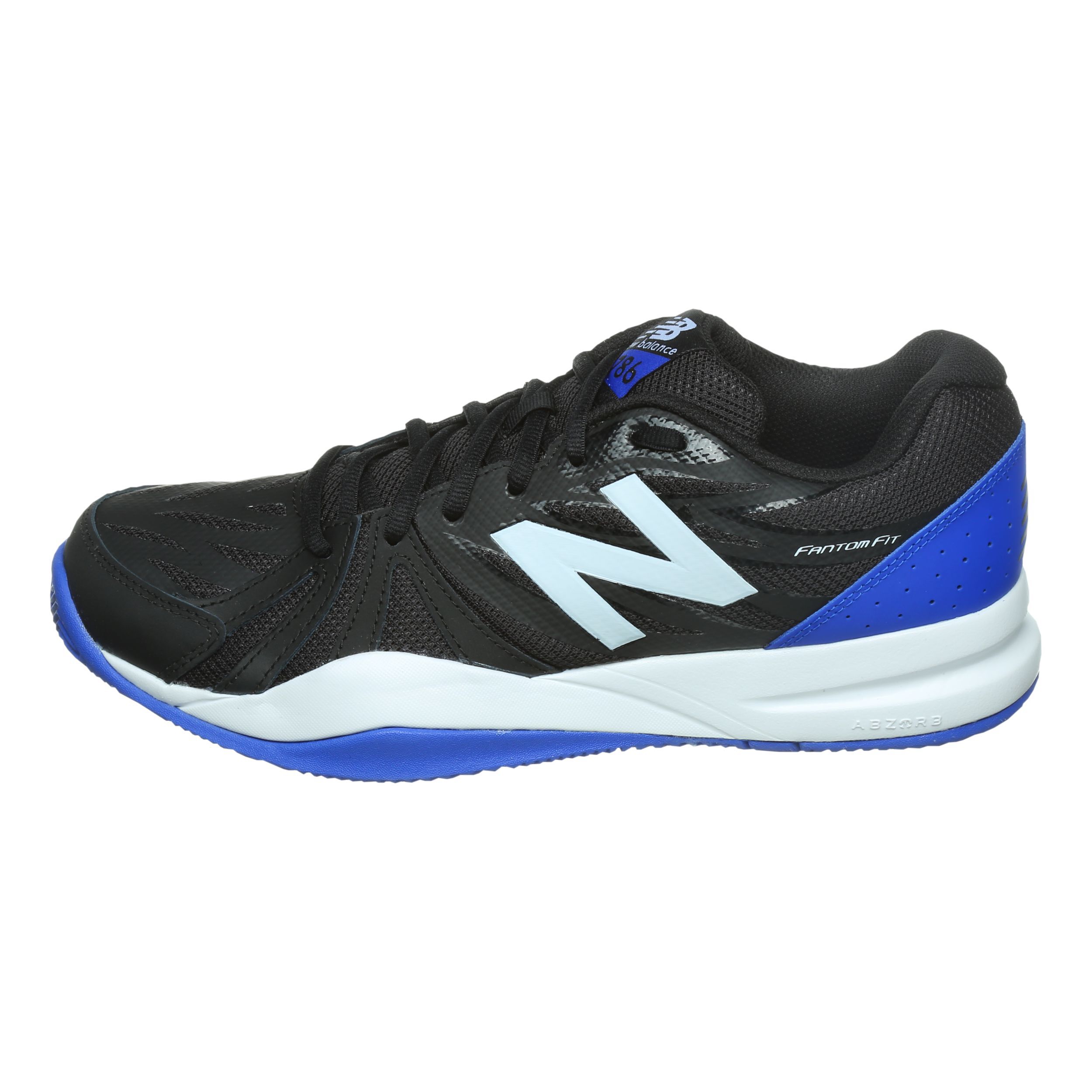 Buy New Balance 786 V2 All Court Shoe Men Black Blue online Tennis Point UK
