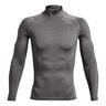 Heatgear Comp Mock Long Sleeve Men-Grey