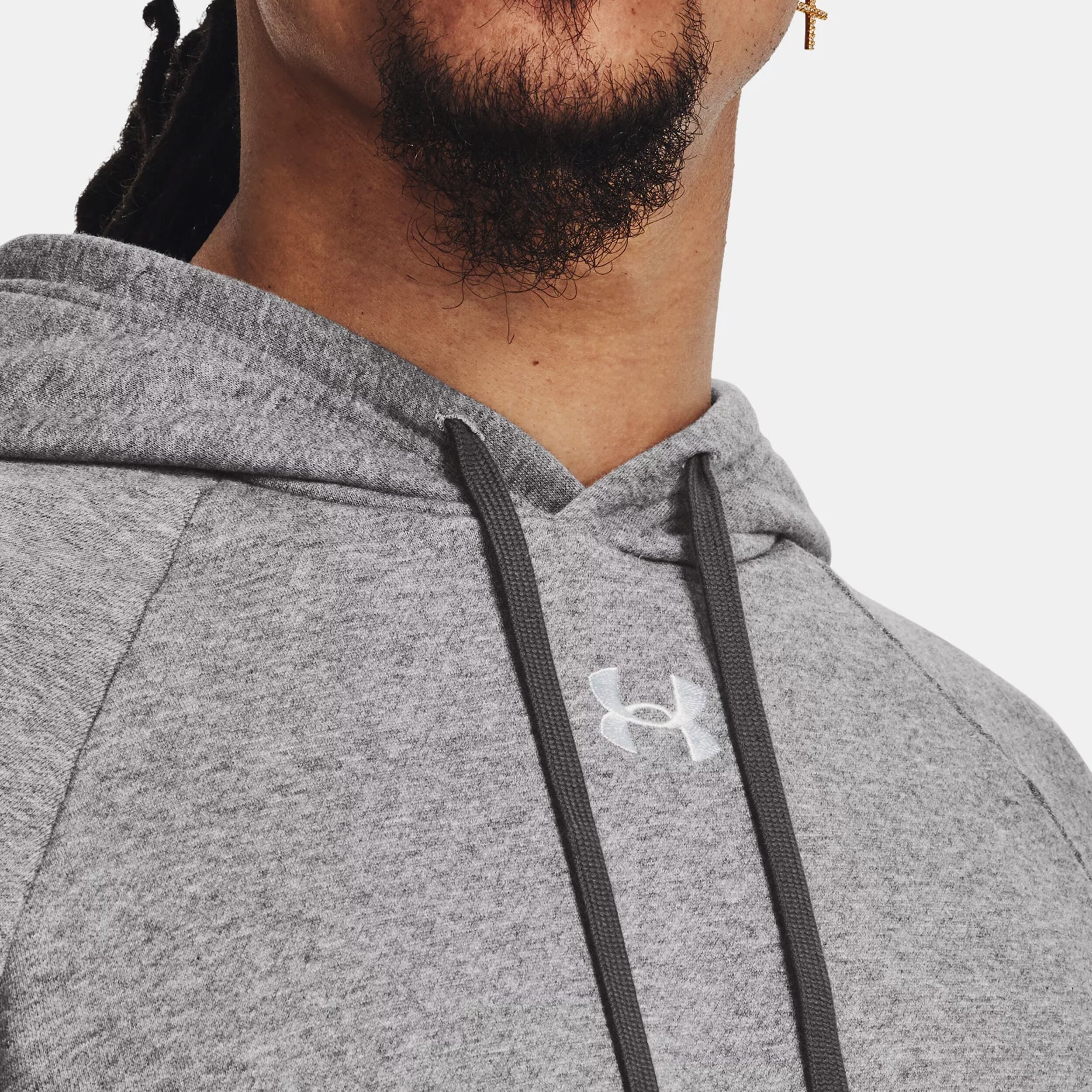 Buy Under Armour Rival Hoody Men Dark Grey online Tennis Point UK