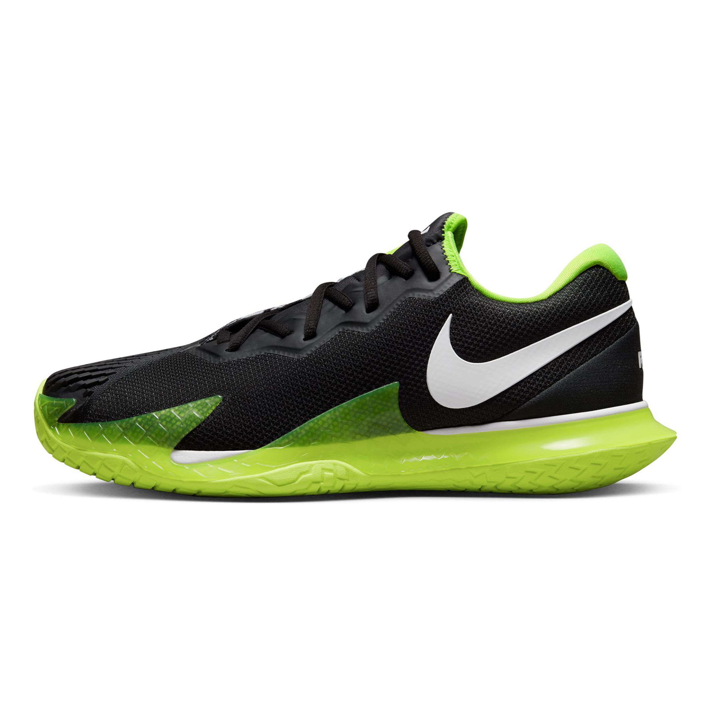 Zoom Vapor Cage 4 Rafa All Court Shoe Men Black Neon Yellow