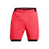 Vanish Woven 2in1 Shorts Men-Red