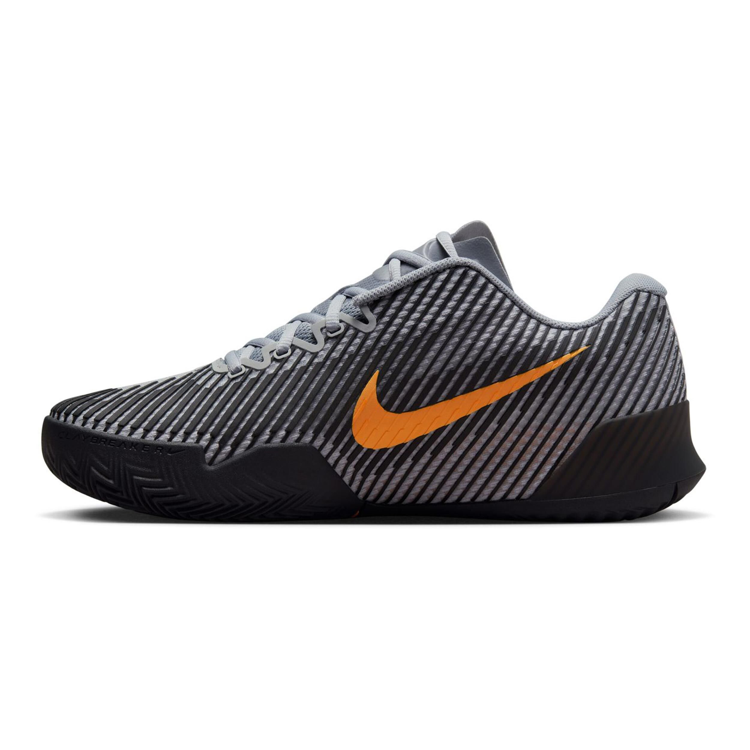 Air Zoom Vapor 11 Clay Court Shoe Men Grey Orange