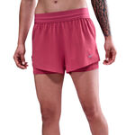 Nike Clothing Nike Swift 2in1 Running shorts Women - berry, silver