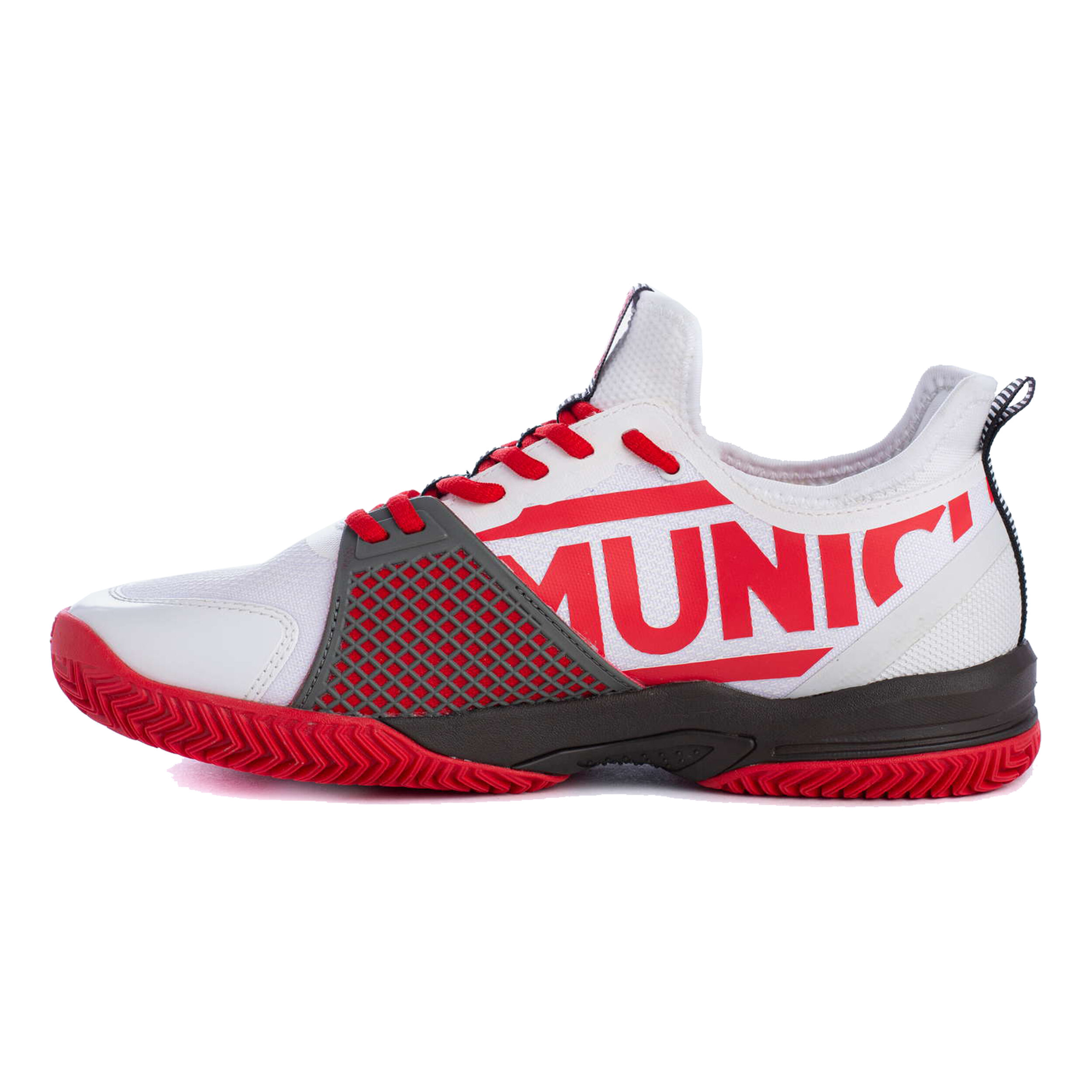 Buy Munich Oxygen 22 Padel Shoe White Red online Tennis Point UK