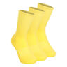 Tennis Socks 3 Pack-Yellow
