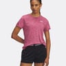Tech Twist T-Shirt Women-Berry,White