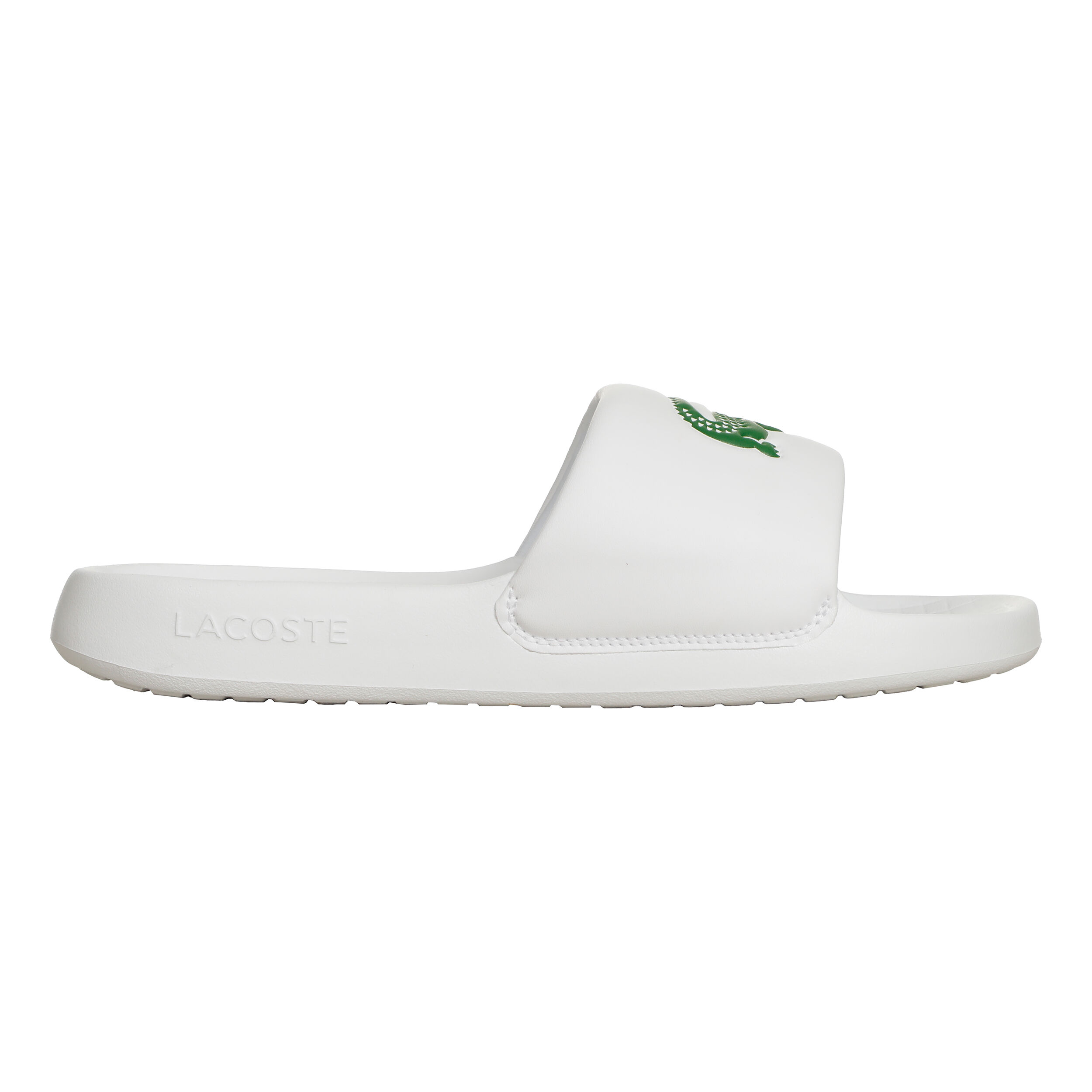 Buy Lacoste Croco 1.0 Slippers Men White Green online Tennis Point UK