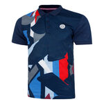 BIDI BADU Clothing BIDI BADU New York 2024 Polo Men - dark blue, multicoloured
