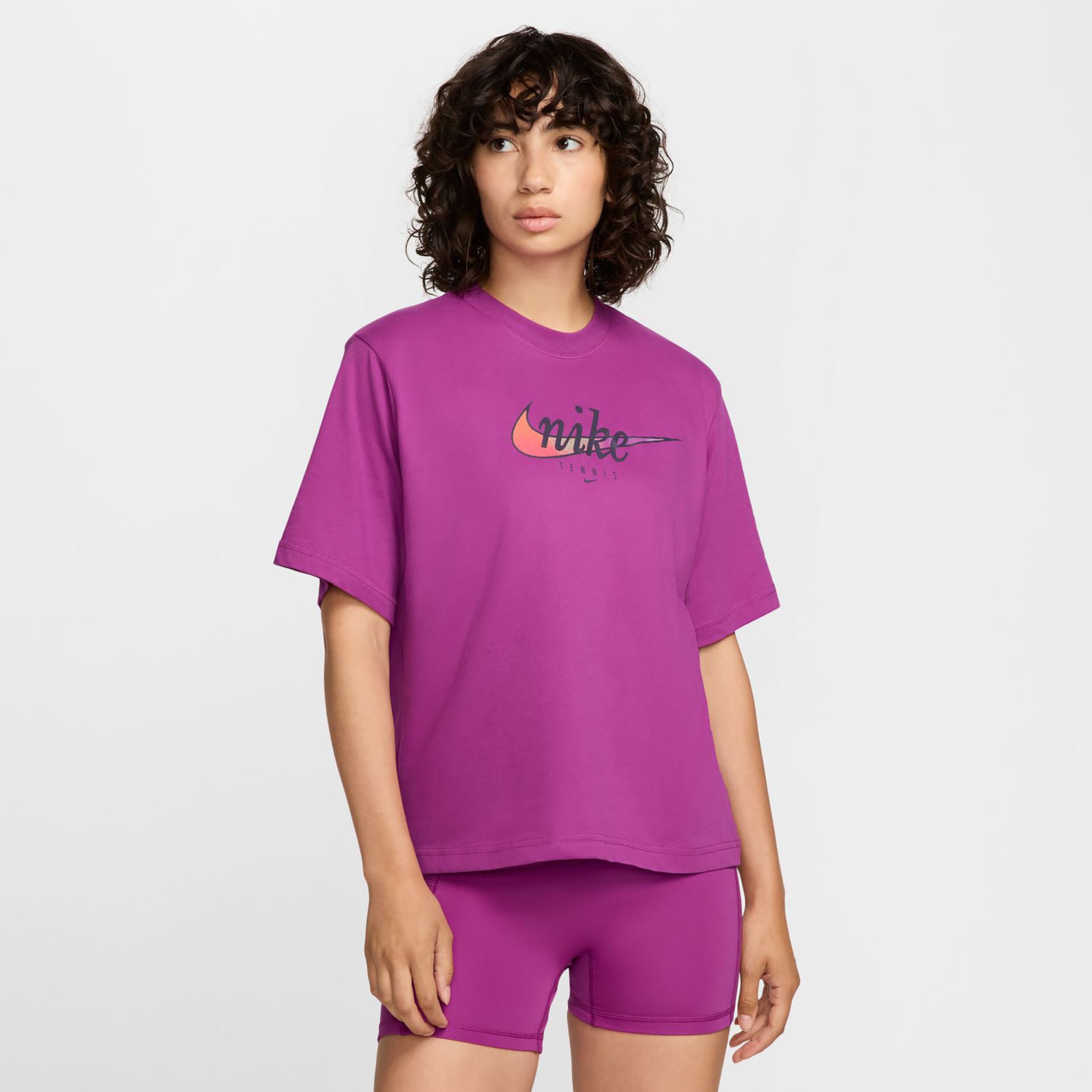Dri Fit Slam T Shirt Women Violet