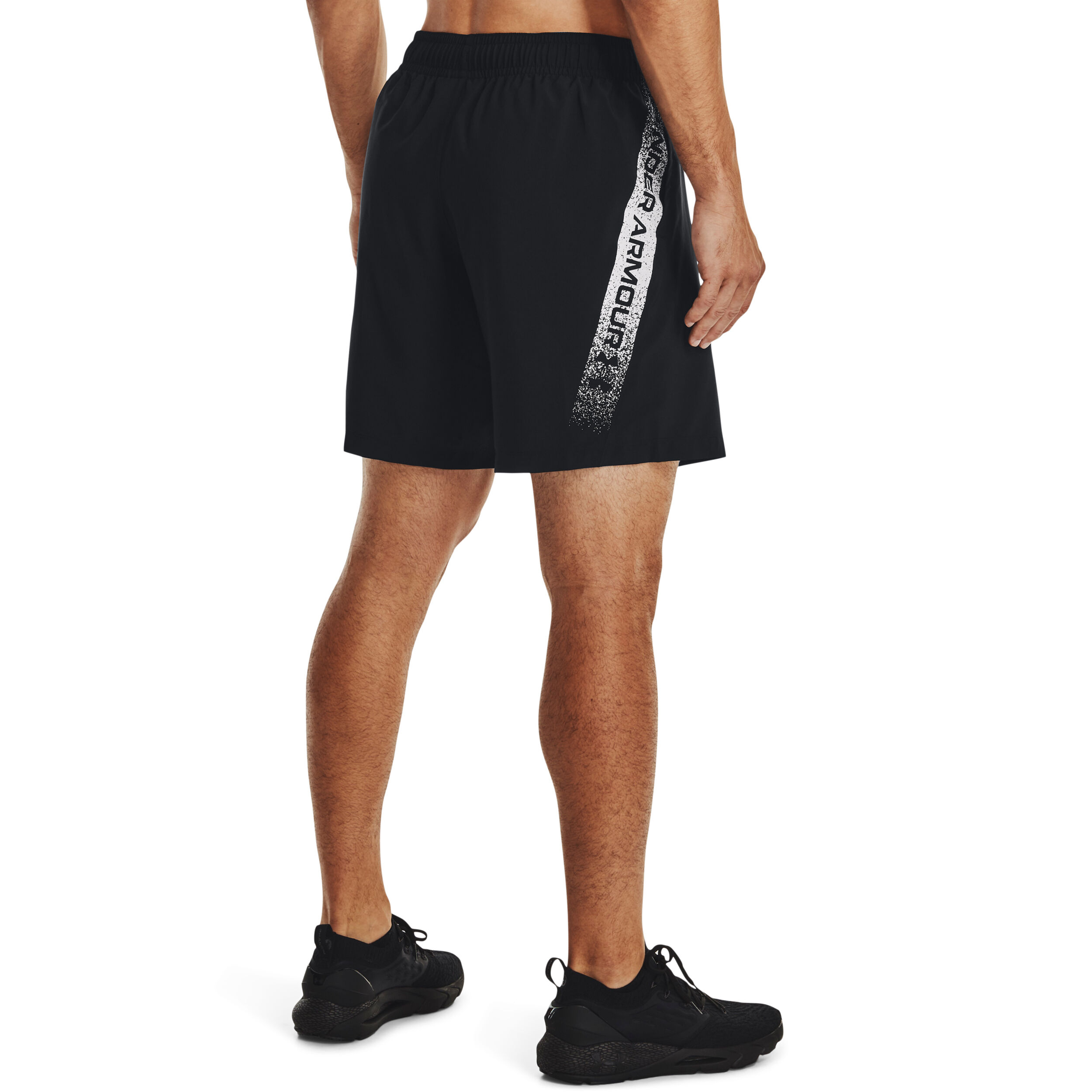 Short under armour woven graphic best sale