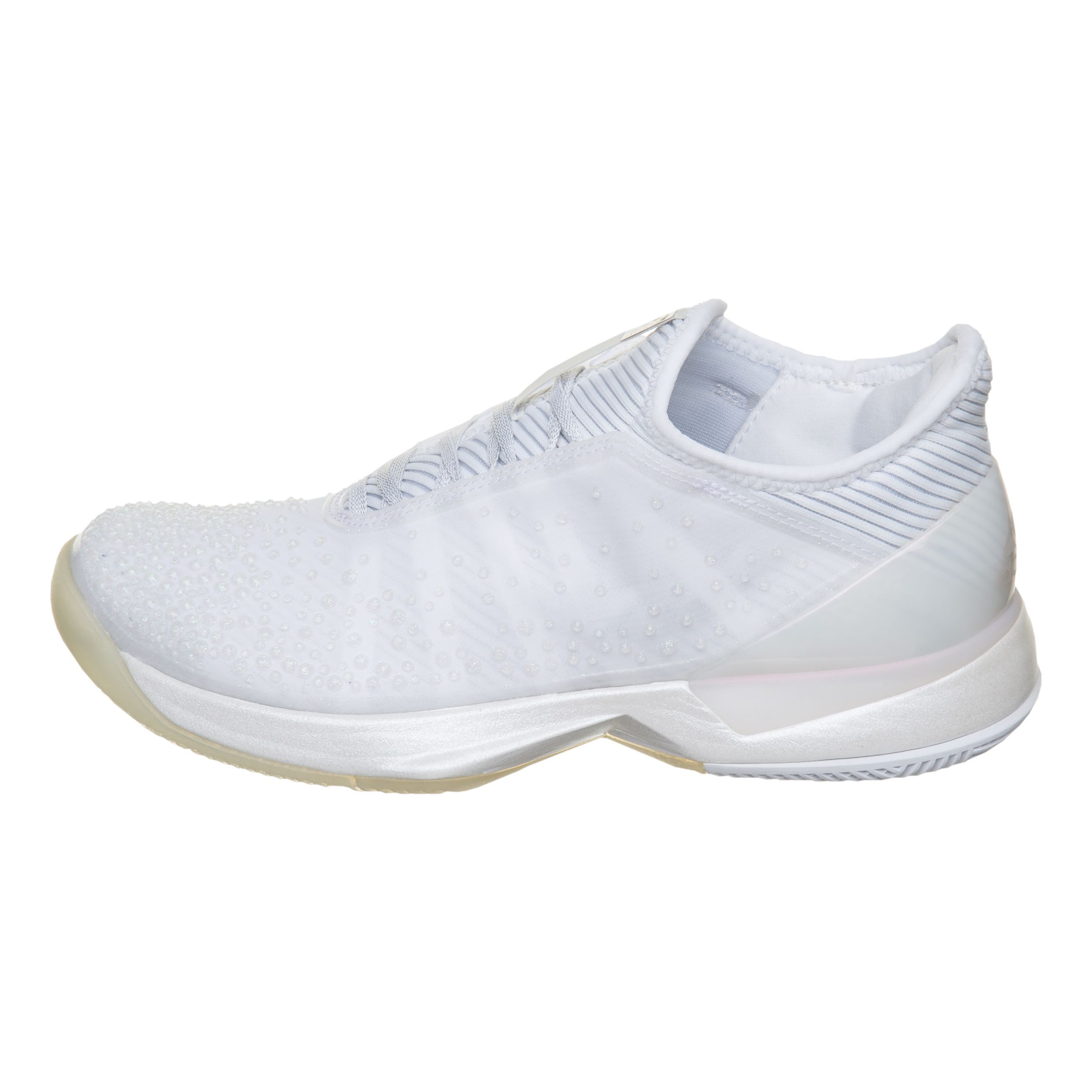 Adizero Ubersonic 3 LTD All Court Shoe Women White Lightgrey