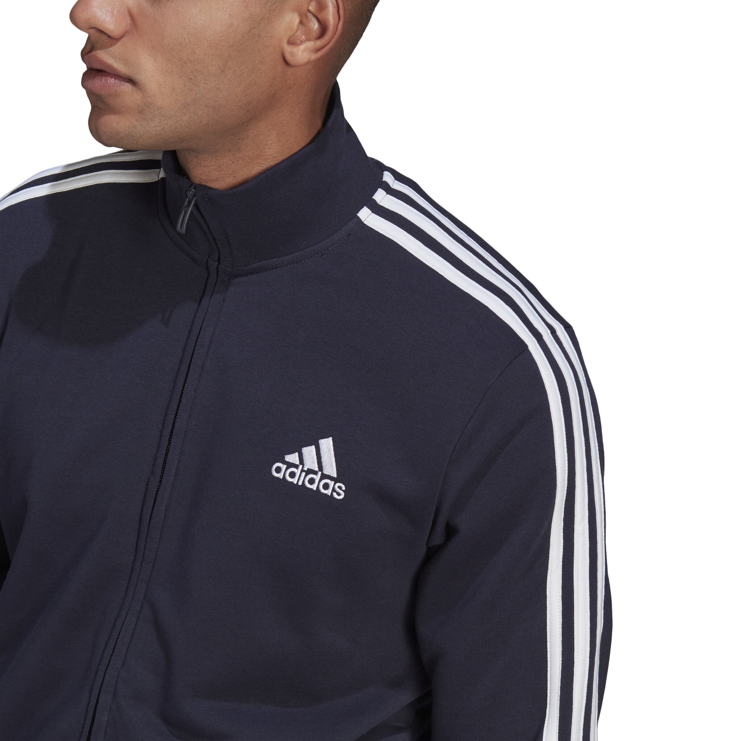 Buy adidas 3 Stripes French Terry Tracksuit Men Blue online Tennis Point UK