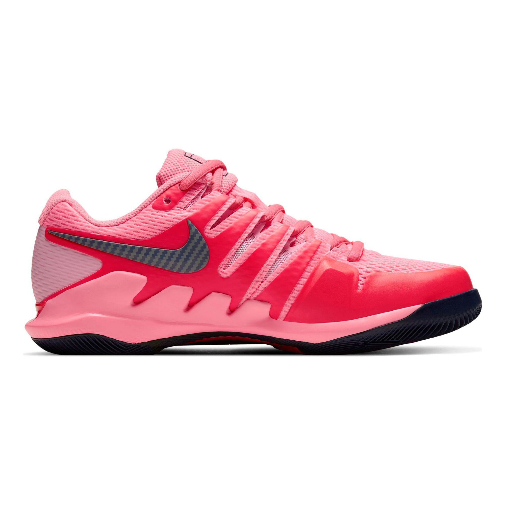 nike air zoom vapor x laser crimson women's shoe