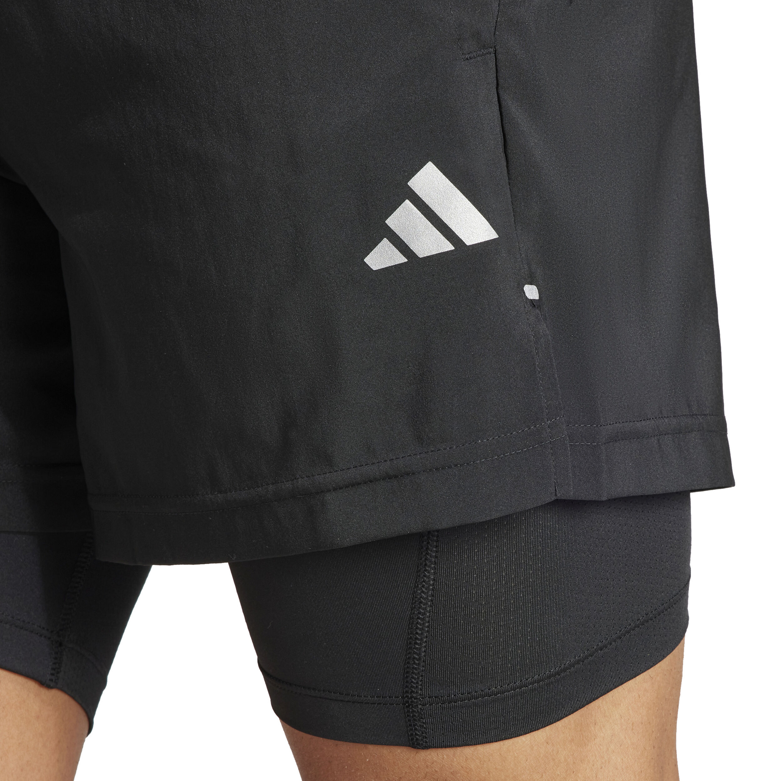 Woven 2in1 Shorts Men Black