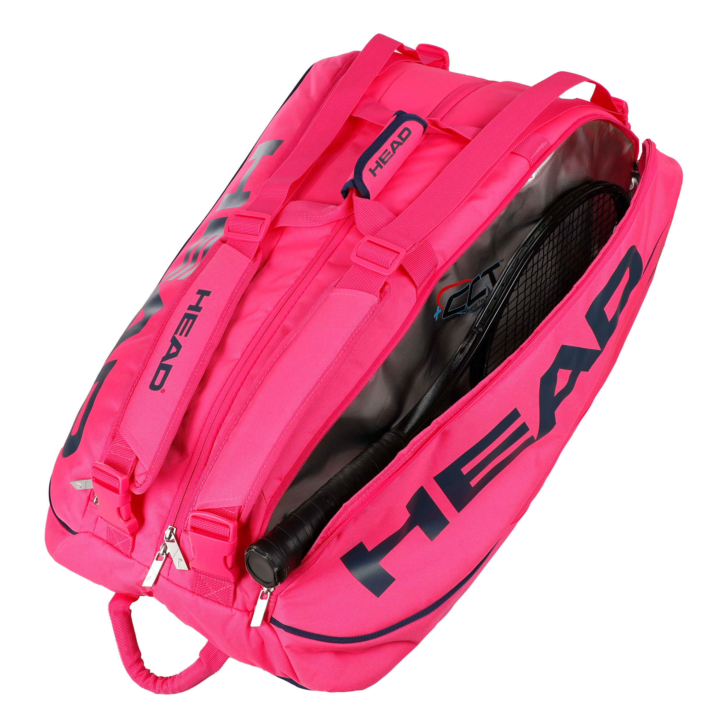 Pink head tennis bag sales