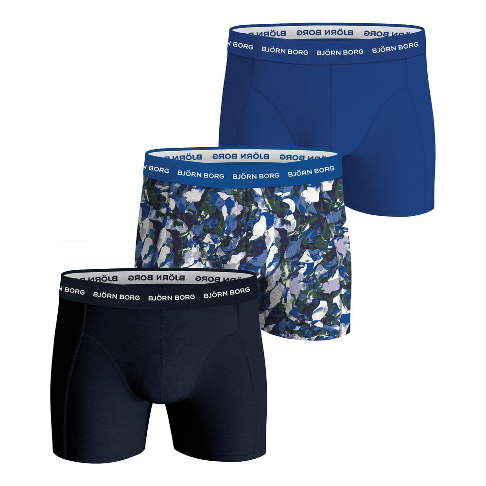Björn Borg Stretch Boxer Shorts 3 Pack Men dark_blue