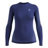 Performance WarmCrew Long sleeve Women-blue