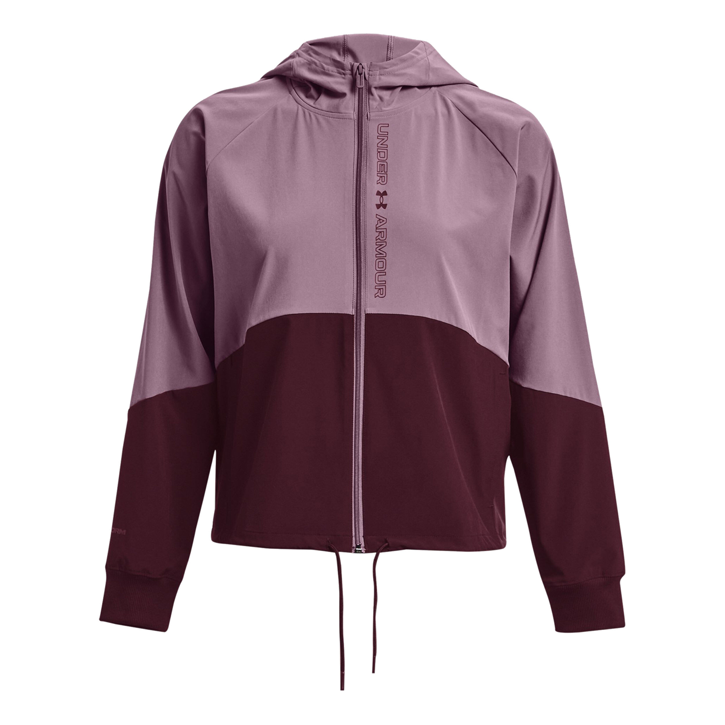 Under armour jacket women purple top
