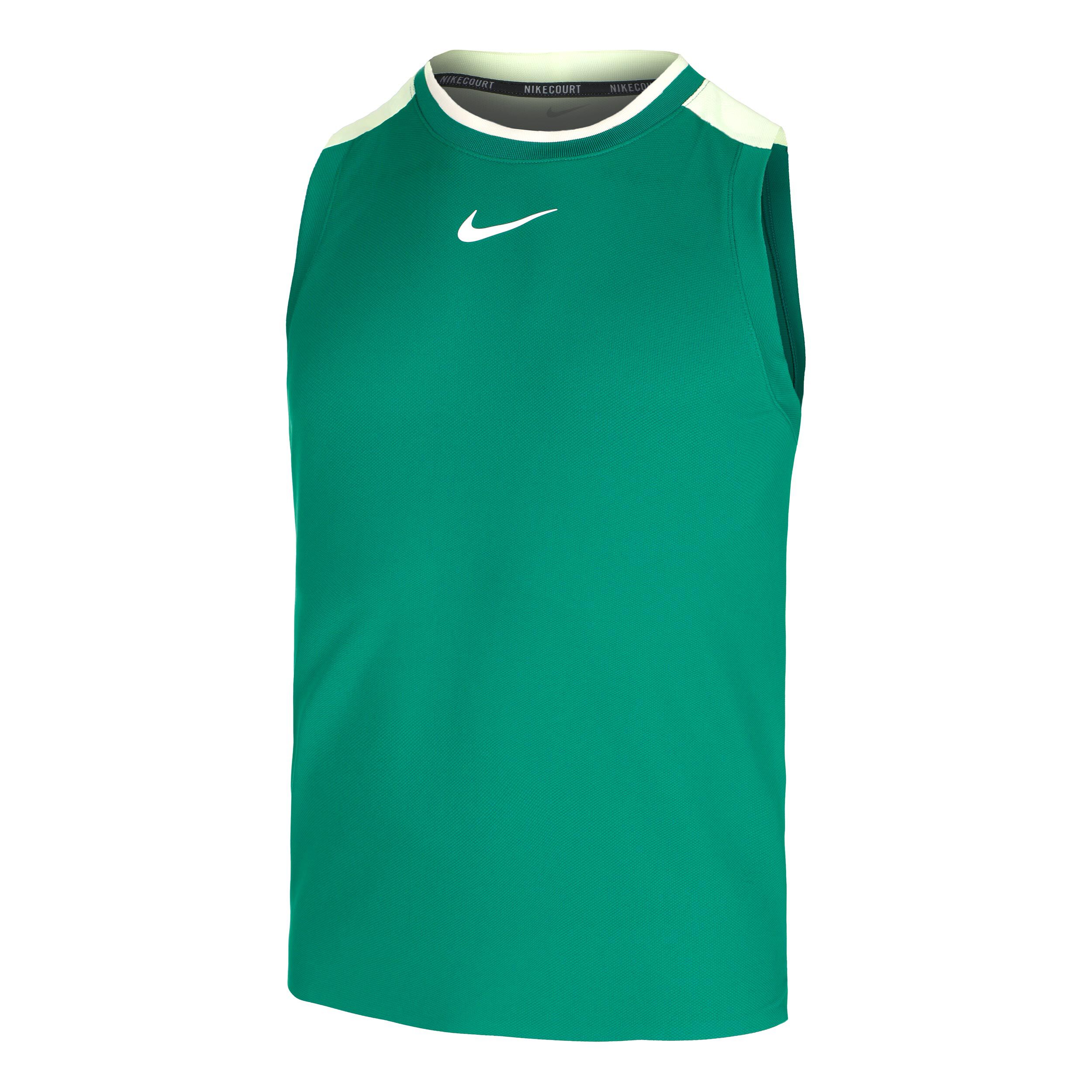 Buy Nike Court Slam Tank Top Men Green Neon Yellow online