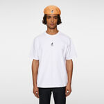 JLindeberg Clothing JLindeberg Kangol Davie T-Shirt Men-White