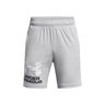 Tech Logo Shorts Boys-grey, white