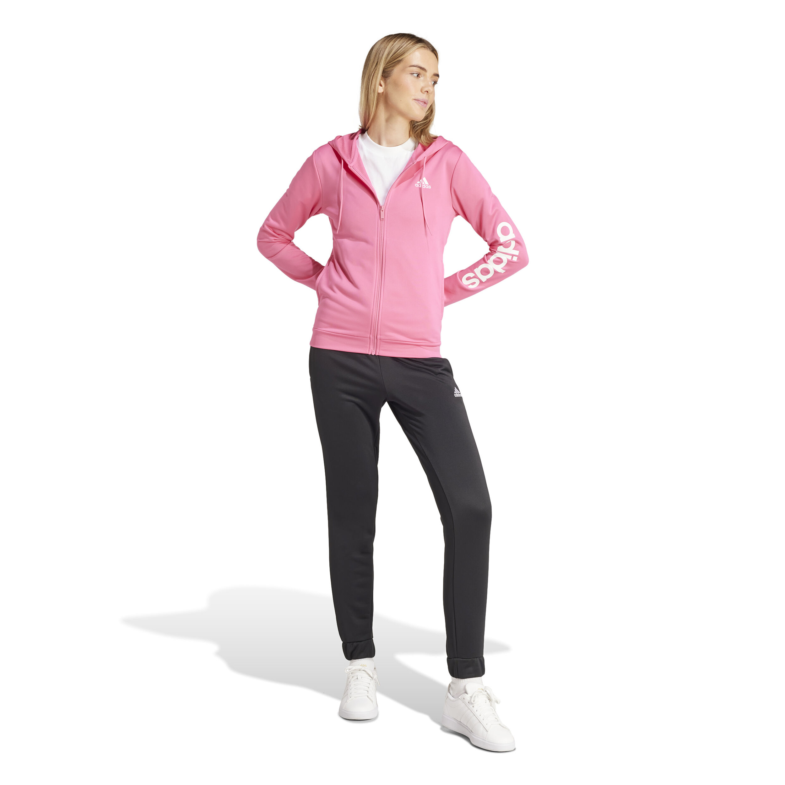 Buy adidas Linear Tracksuit Women Violet Black online Tennis Point UK