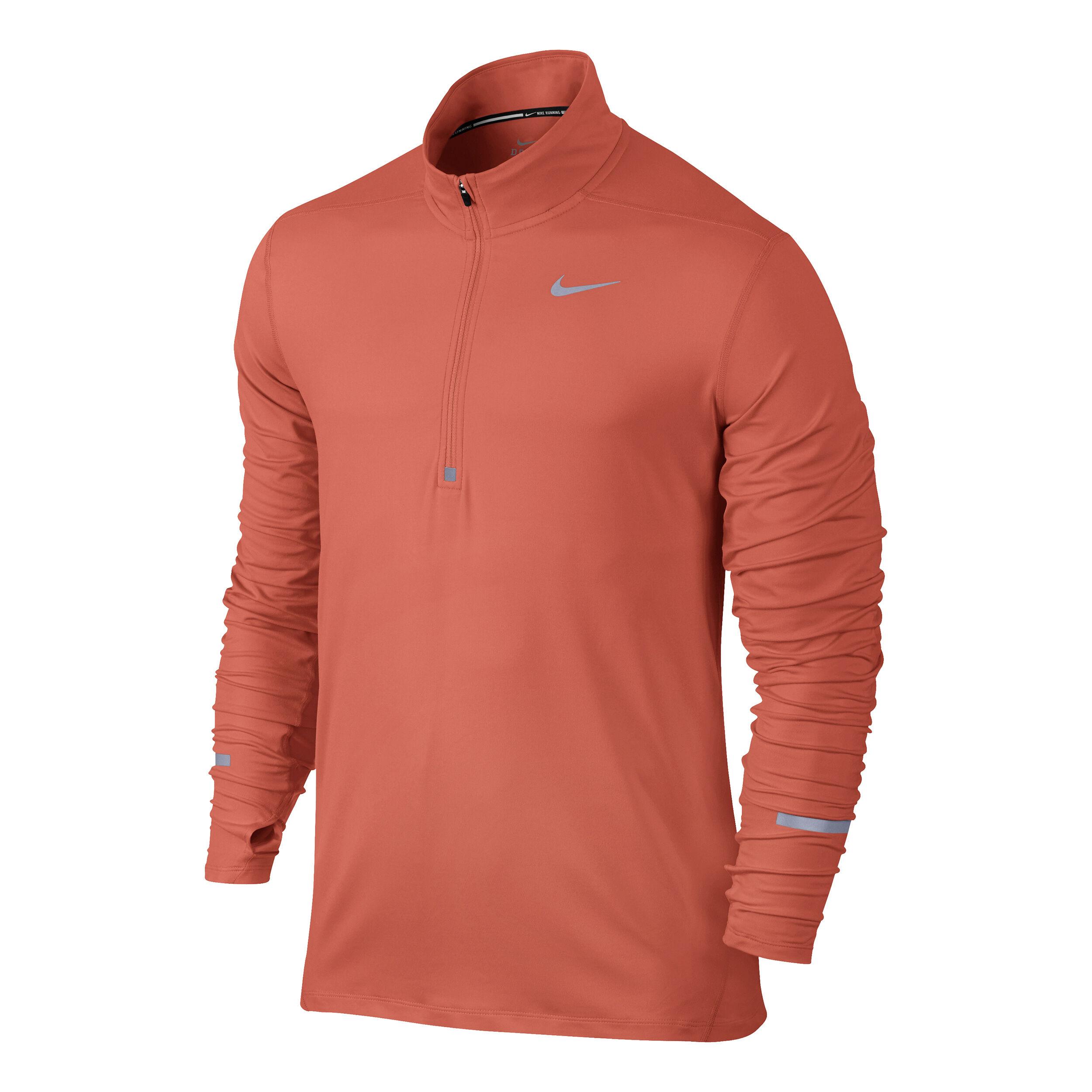 Nike orange half zip outlet
