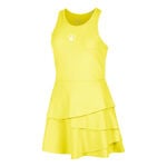 Quiet Please Tennis apparel Quiet Please Flounce Dress Women - yellow, white