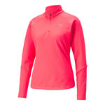 Puma Clothing Puma Knit Half-Zip Long Sleeve Women-Pink