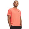 Tech Textured T-Shirt Men-red, black