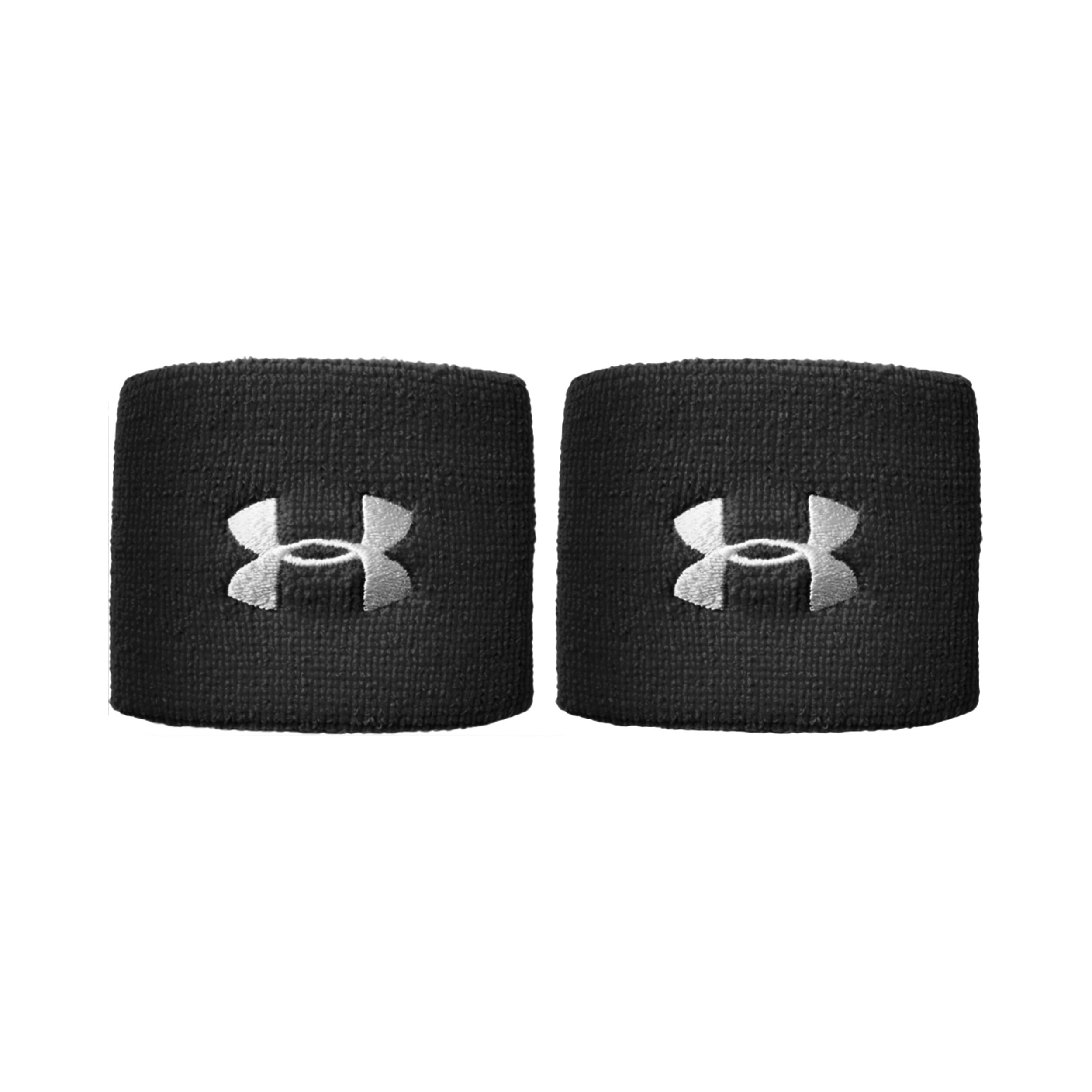 Performance Wristband 2 Pack Black White