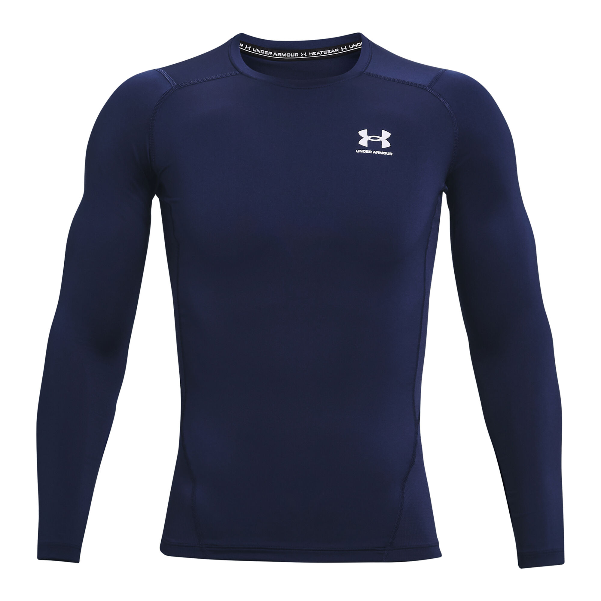 Buy Under Armour Heatgear Comp Long Sleeve Men Dark Blue online ...