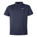 Nike Tennis apparel Nike Dri-Fit Solid Polo Men-Dark Blue