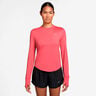 Swift Running shirt Women - coral, silver