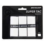 Dunlop Overgrips Dunlop Super Tac 3 Pack-White