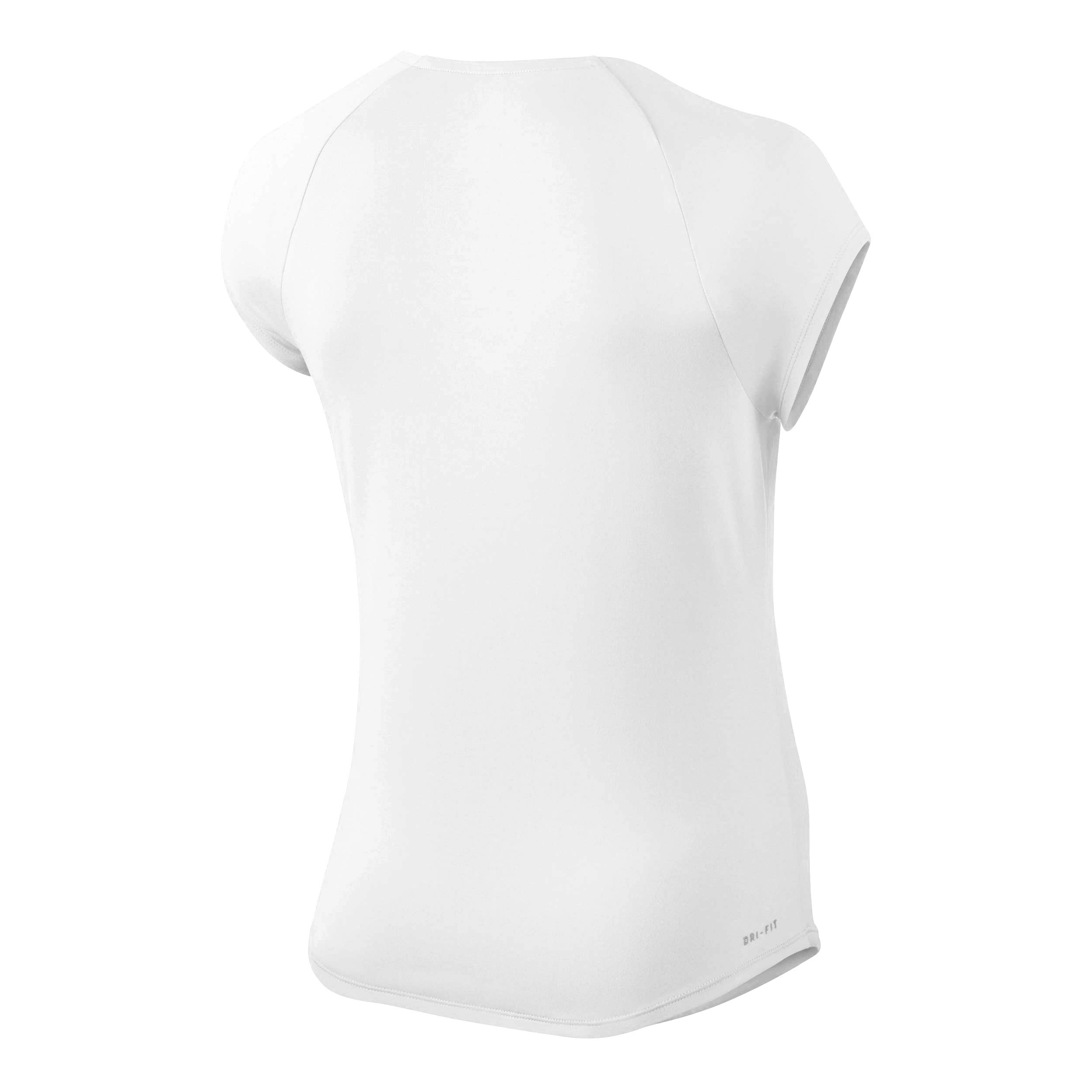 Nike women's court pure tennis top sale