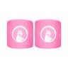 Short Wristband - 2 Pack Unisex-pink, white
