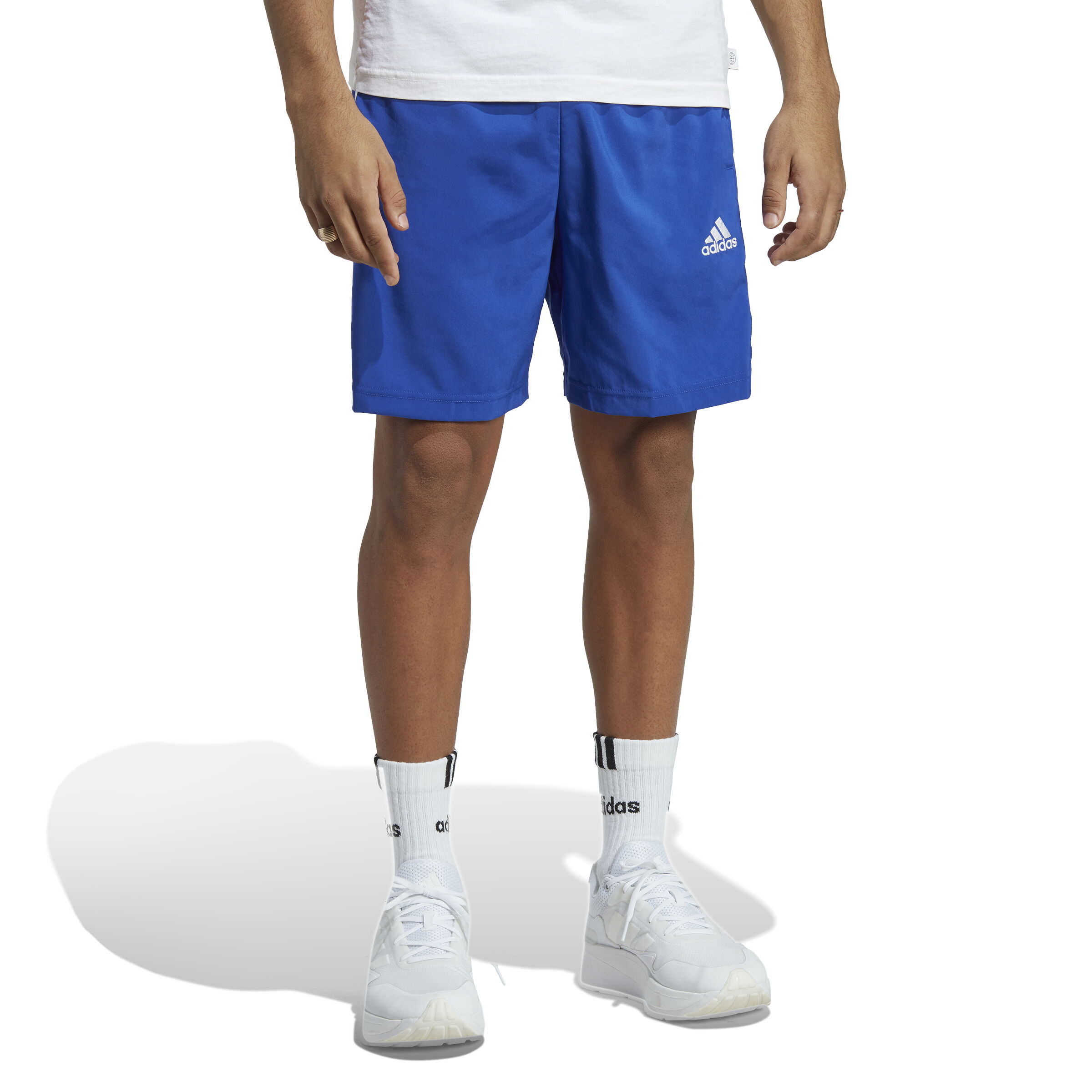Buy adidas Essentials AEROREADY Chelsea 3 Stripes Shorts Men Blue White online Tennis Point UK