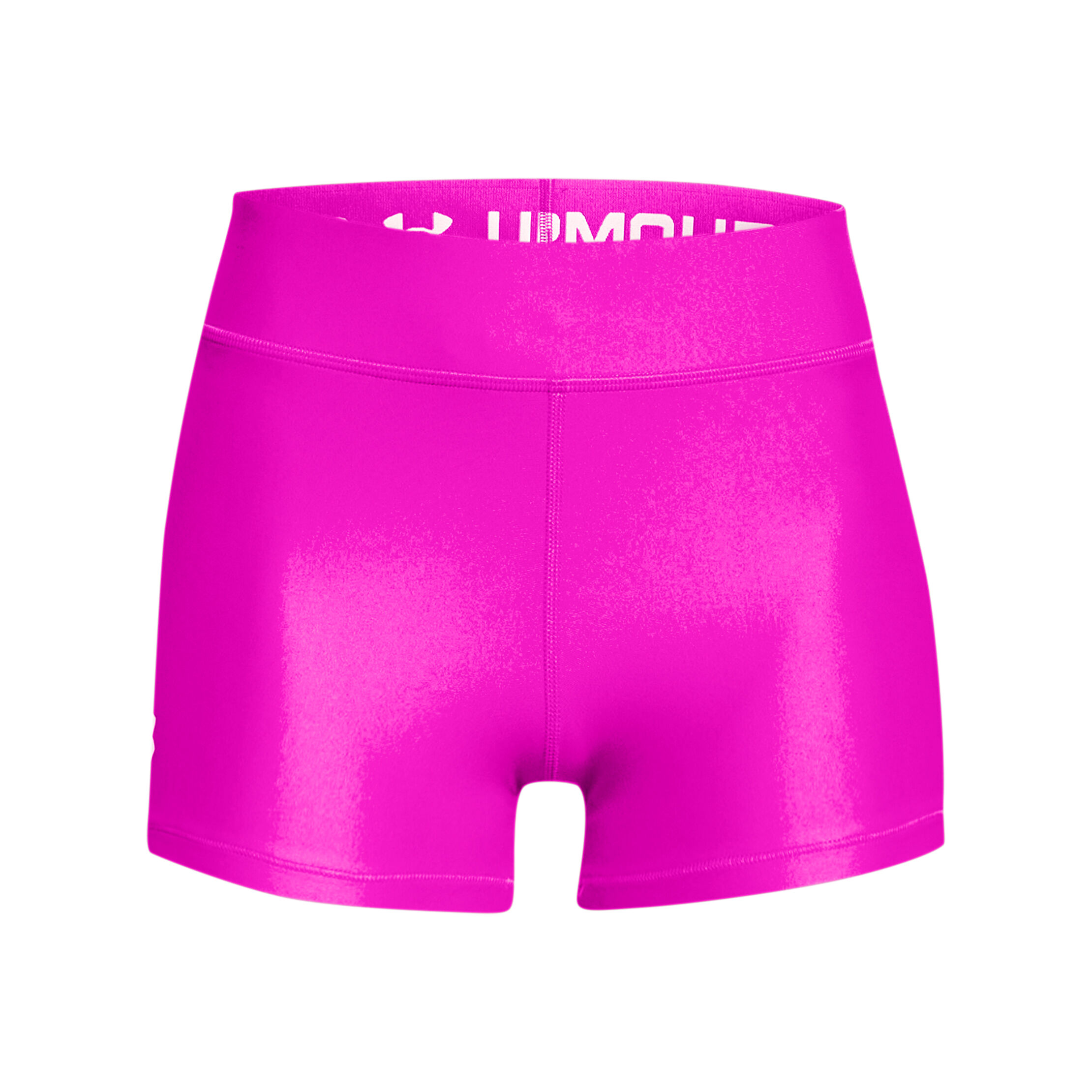 Buy Under Armour Heatgear Mid Rise Ball Shorts Women Pink White