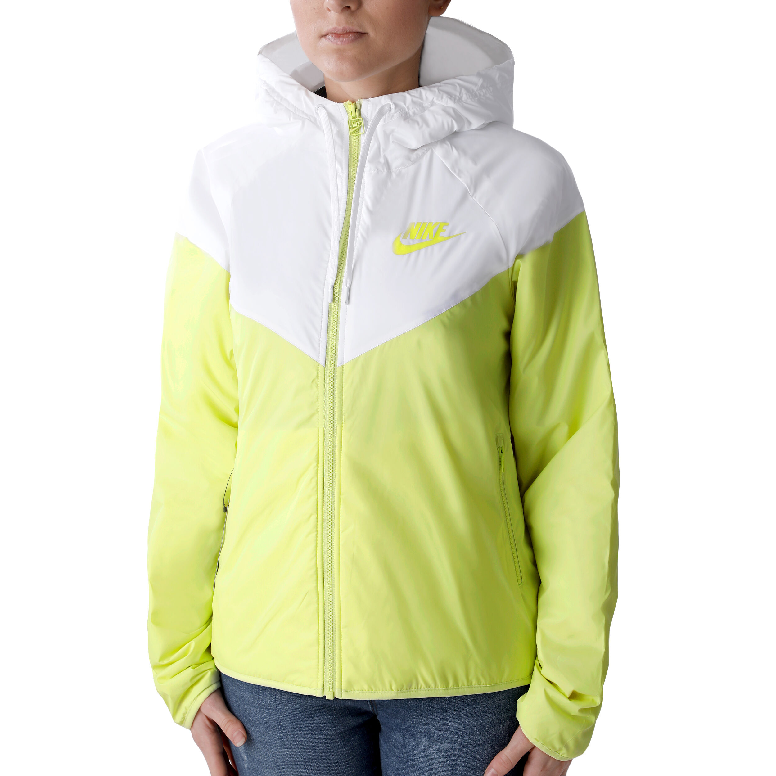 Lime green nike jacket women's outlet