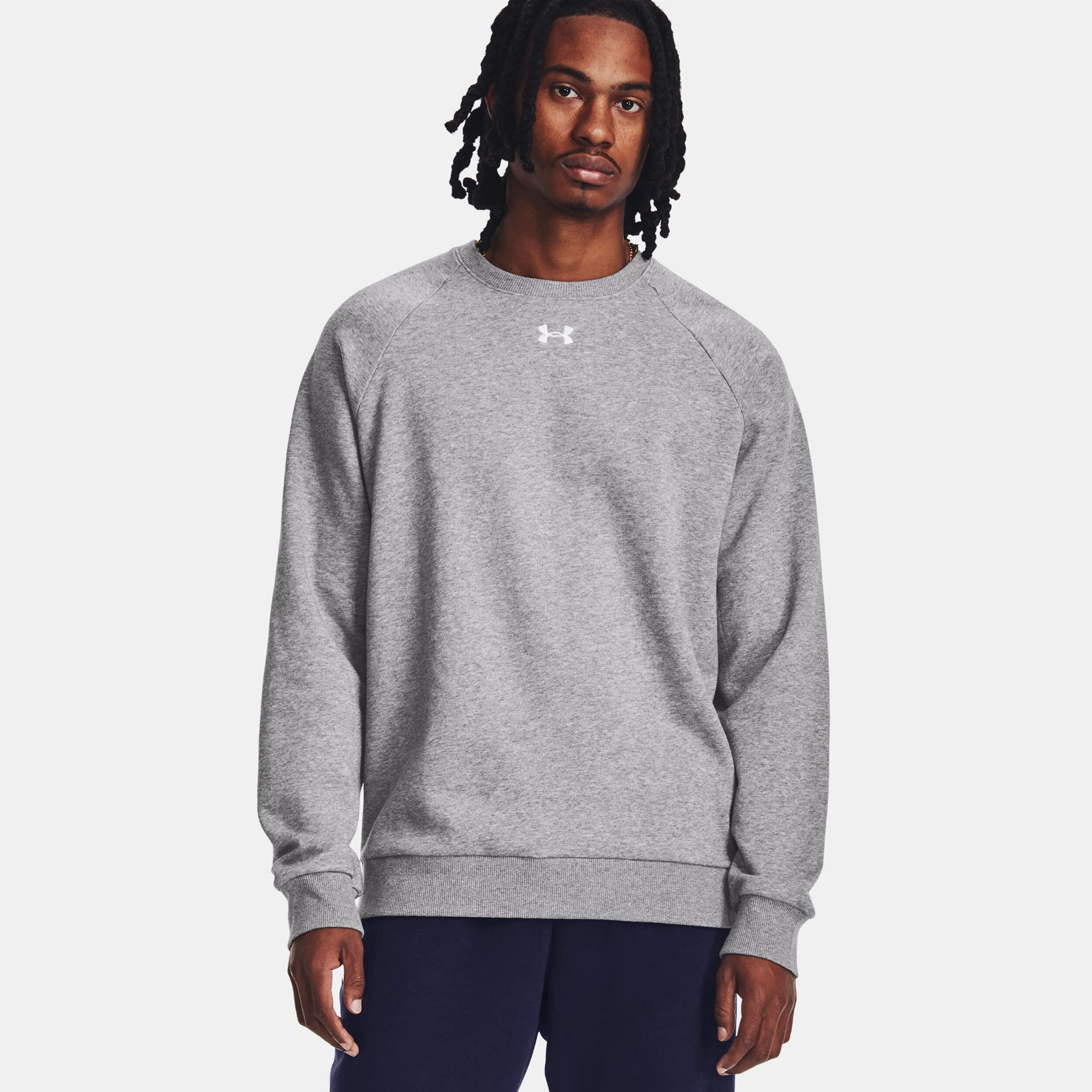 Rival Crew Sweatshirt Men Grey