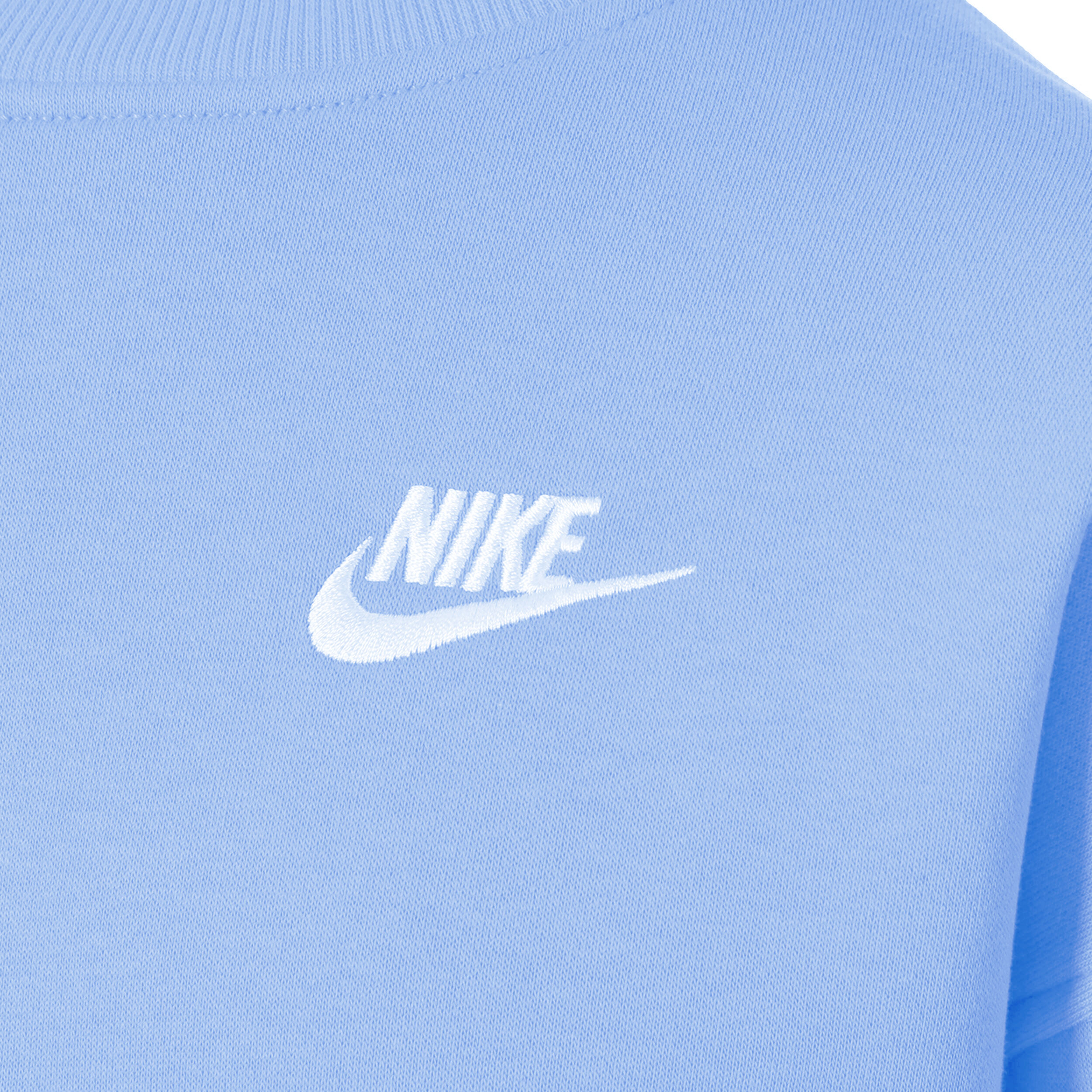 Blue and white nike sweatshirt shop