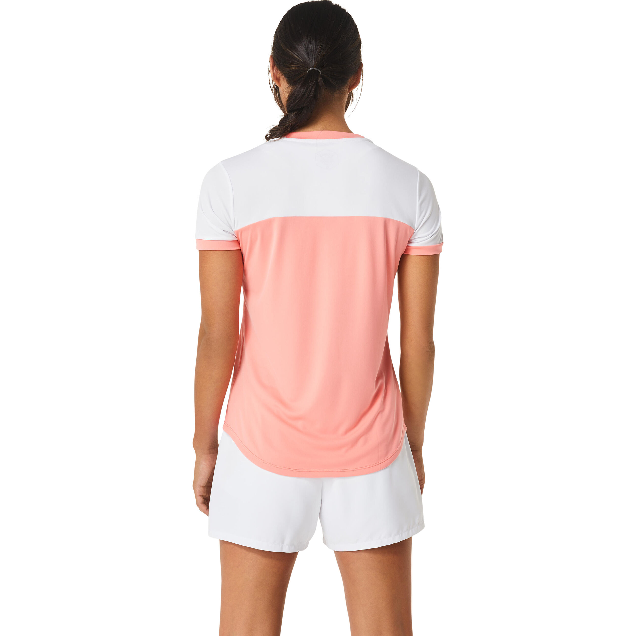 Asics t shirt femme discount discount
